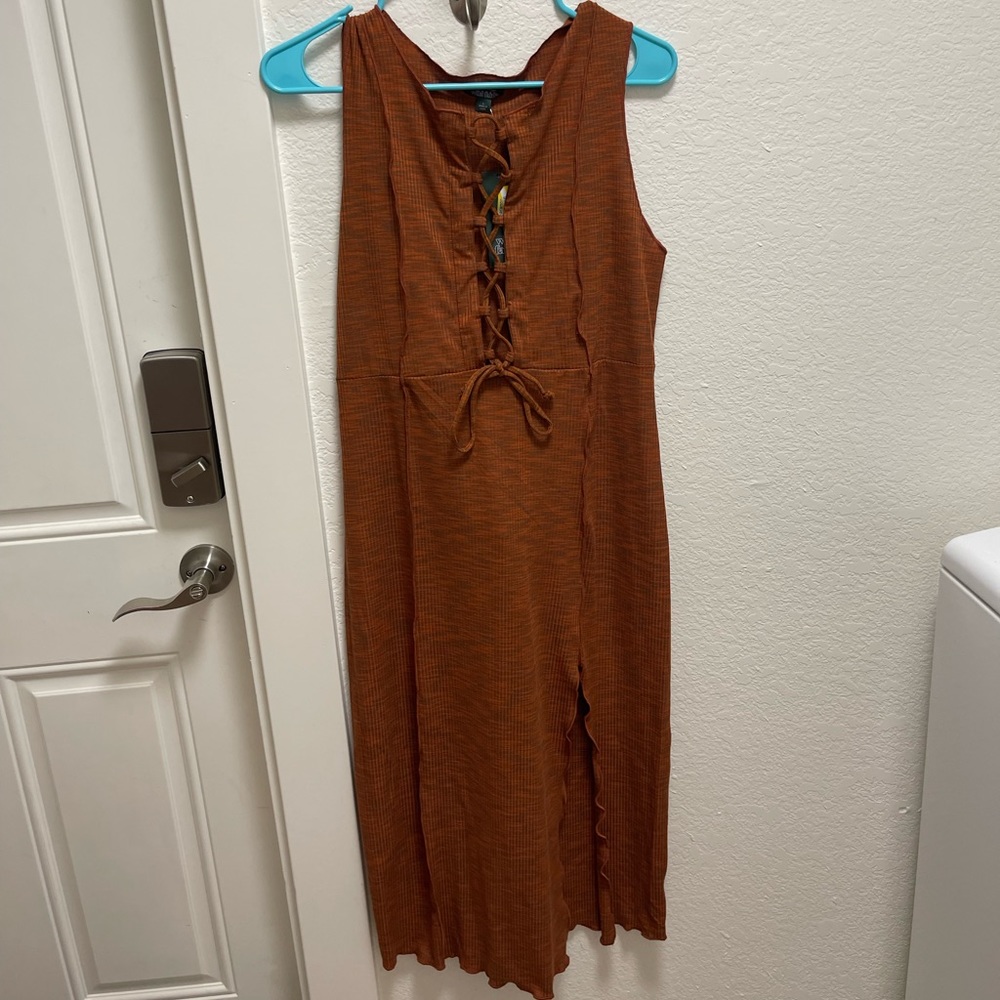 Women’s Midi Dress with Slit